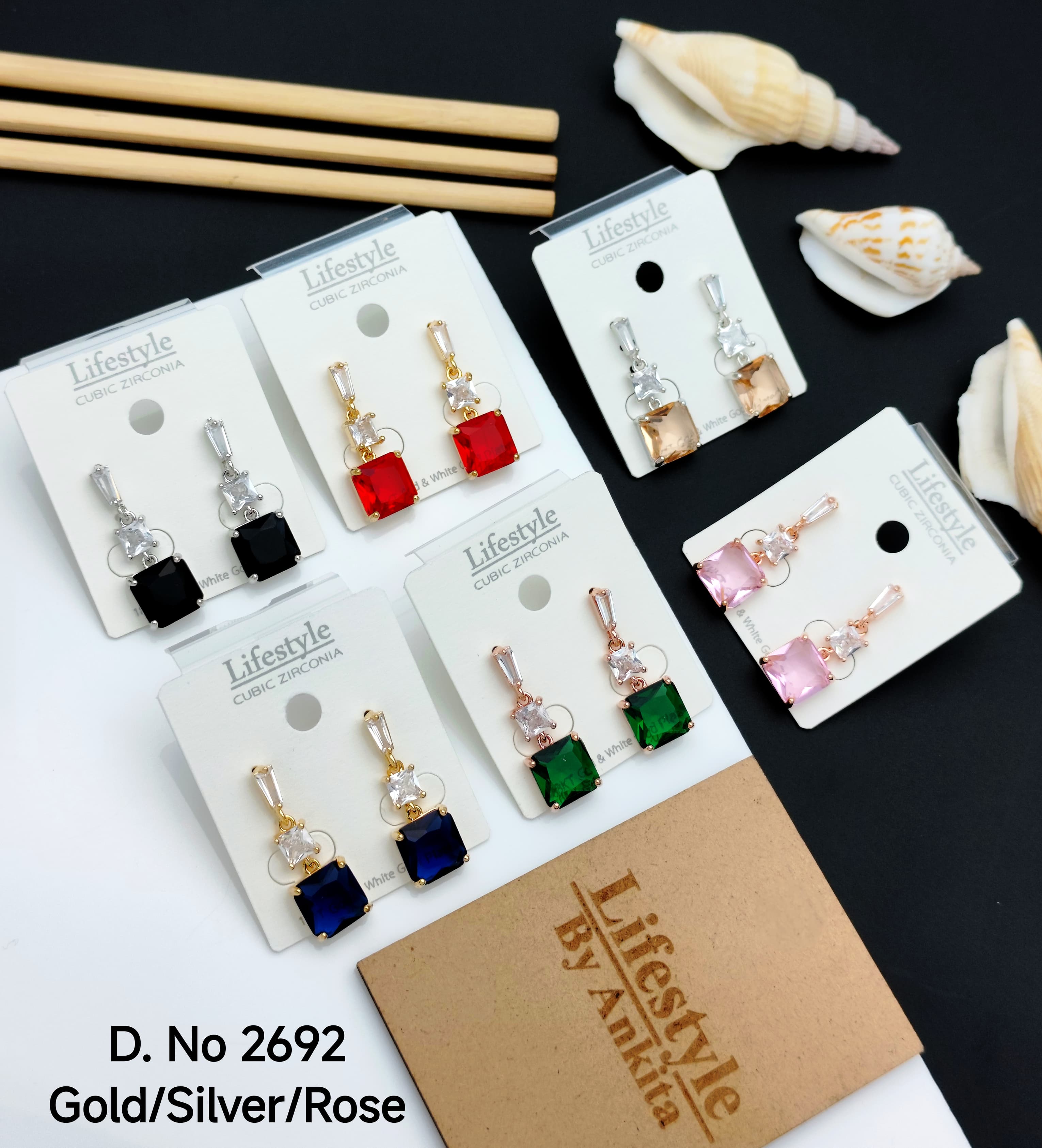 CZ Color Tops 2692